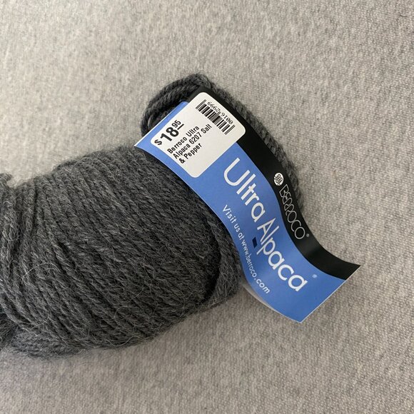NWT Berroco Ultra Alpaca Colour 6207 Salt & Pepper Lot of 1 - Picture 7 of 9